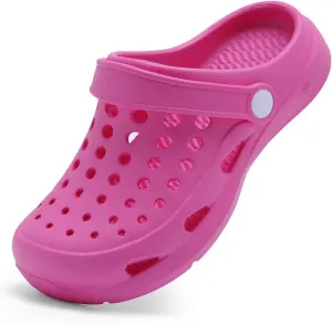 Kids Girls Boys Clogs Garden Shoes Toddler Slip on Sandals Children Water Shower Beach Pool Slippers