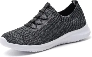konhill Women's Comfortable Walking Shoes - Tennis Athletic Casual Slip on Sneakers