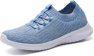 konhill Women's Comfortable Walking Shoes - Tennis Athletic Casual Slip on Sneakers