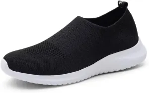 konhill Women's Walking Tennis Shoes - Lightweight Athletic Casual Gym Slip on Sneakers