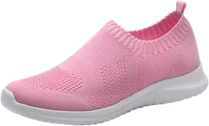konhill Women's Walking Tennis Shoes - Lightweight Athletic Casual Gym Slip on Sneakers
