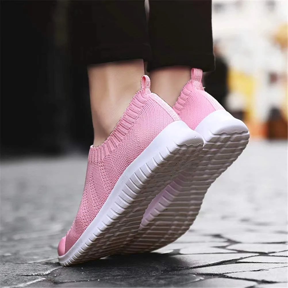 konhill Women's Walking Tennis Shoes - Lightweight Athletic Casual Gym Slip on Sneakers