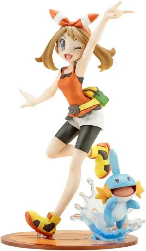 Kotobukiya Pokemon: May and Mudkip Artfx J Statue