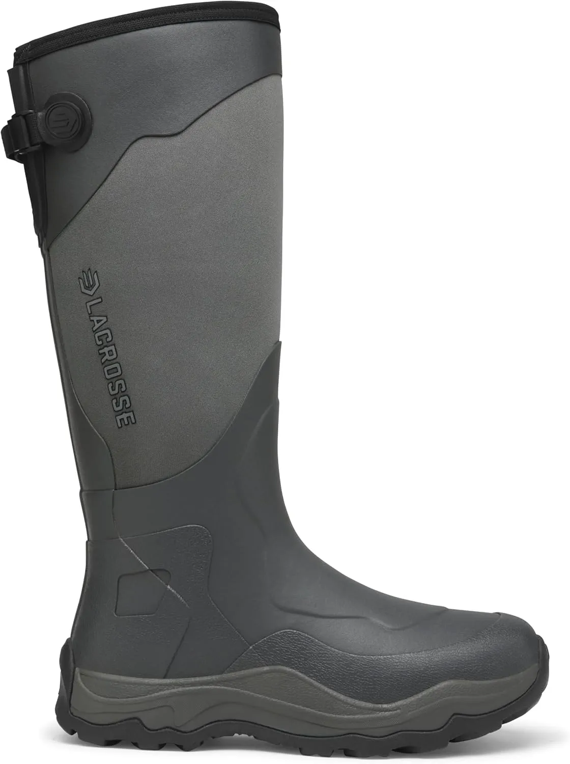 LaCrosse Men’s Alpha Agility 17” Waterproof Hunting Boots with Traction Agility Outsole, Premium Natural Rubber Construction, and EVA Footbed