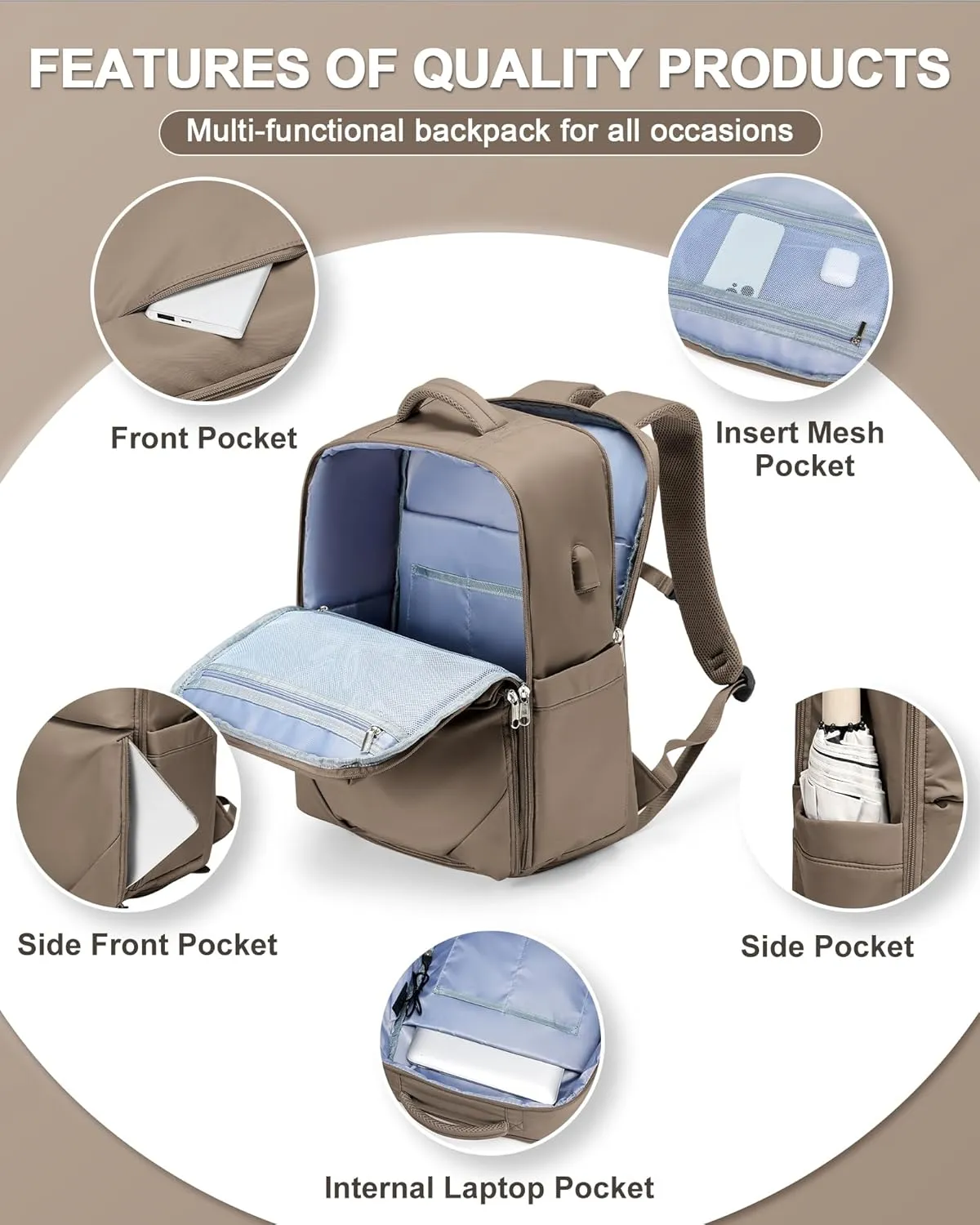 Large Travel Backpack Carry On Flight Approved Carry On Backpack For Women Airplanes Backpack For Travel Backpacks