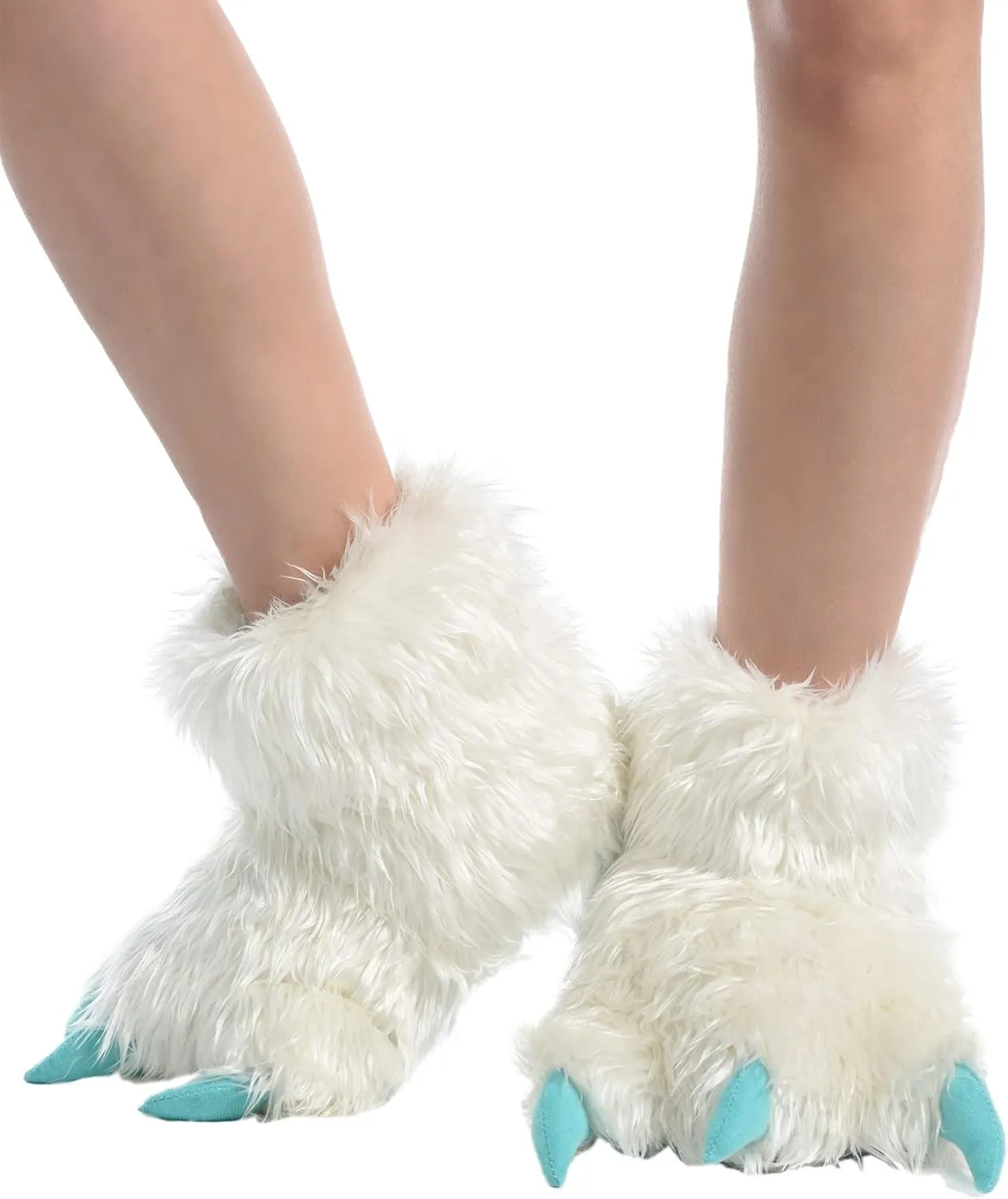 Lazy One Animal Paw Slippers for Kids and Adults, Fun Costume for Kids, Cozy Furry Slippers