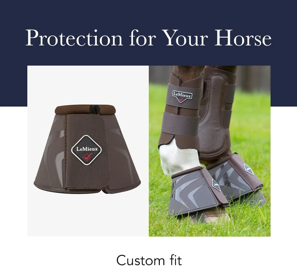 LeMieux Rubber Bell Overreach Horse Boots - Protective Gear and Training Equipment - Equine Boots, Wraps & Accessories