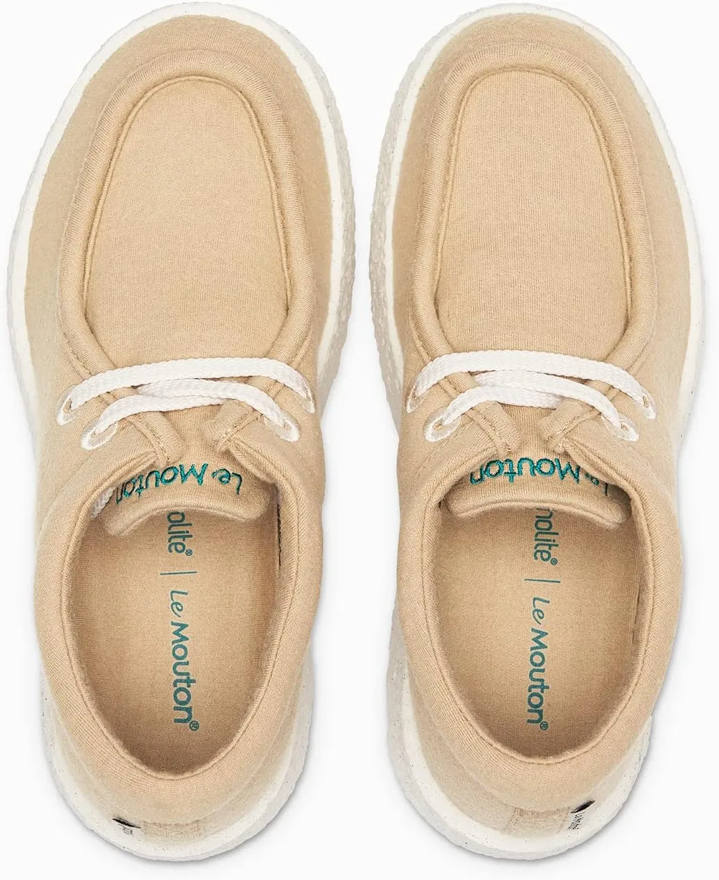 LeMouton Wallaby Merino Wool Shoe for Unisex, Comfortable Lightweight, Walking Daily Lace Up Sneakers