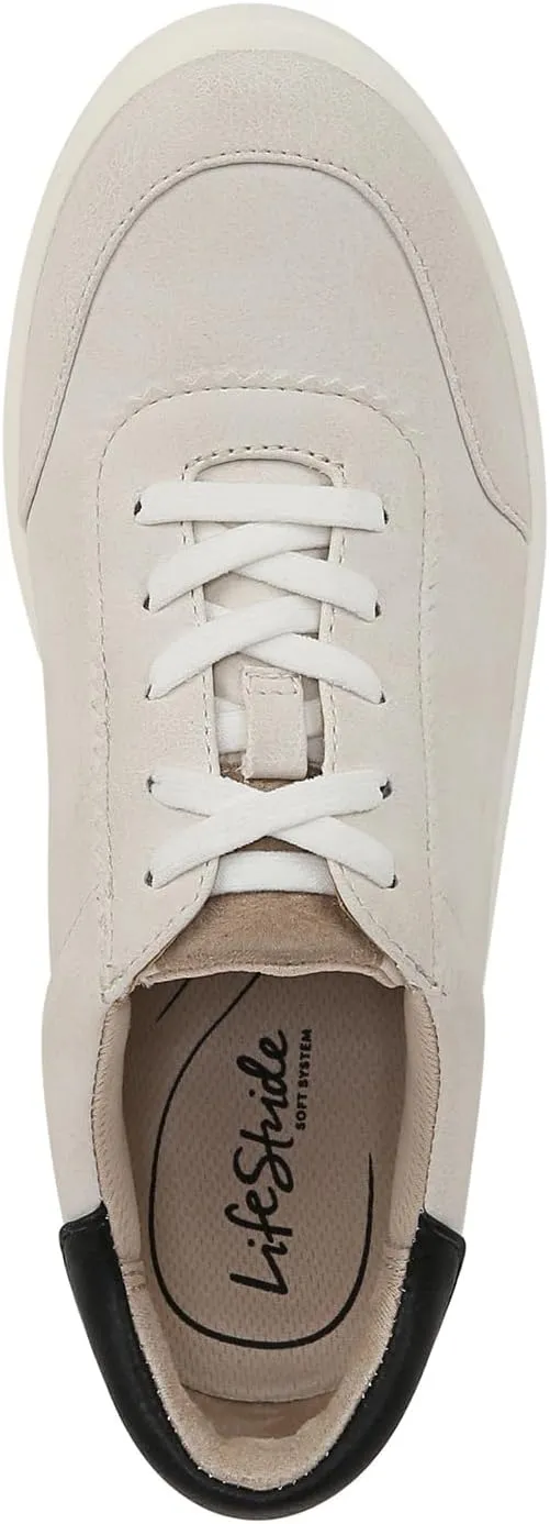 LifeStride Women's Happy Hour Machine Washable Lace Up Sneakers
