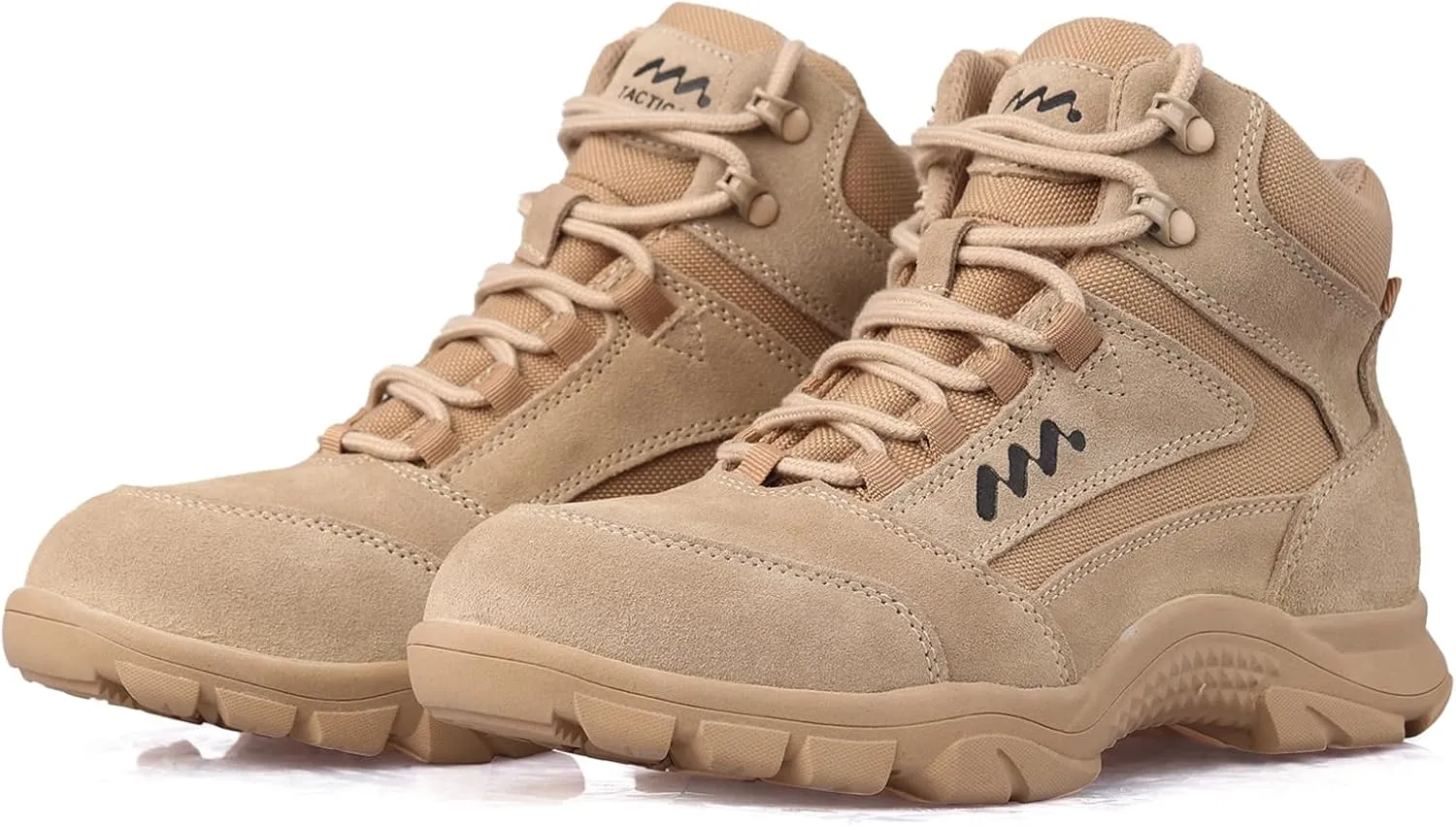 Lightweight Military Tactical Combat Army Boots for Men Anti-Slip Durable Breathable Police Security Duty Work 6 Inch Boots