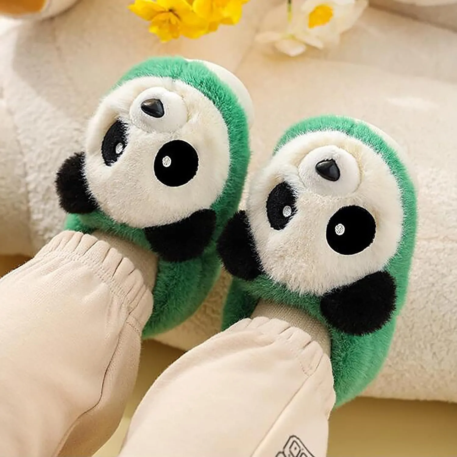 Little Kid Shoe Girl Kids Cartoon Cotton Slippers Memory Foam Comfy House Slippers Size Two Girls Slippers