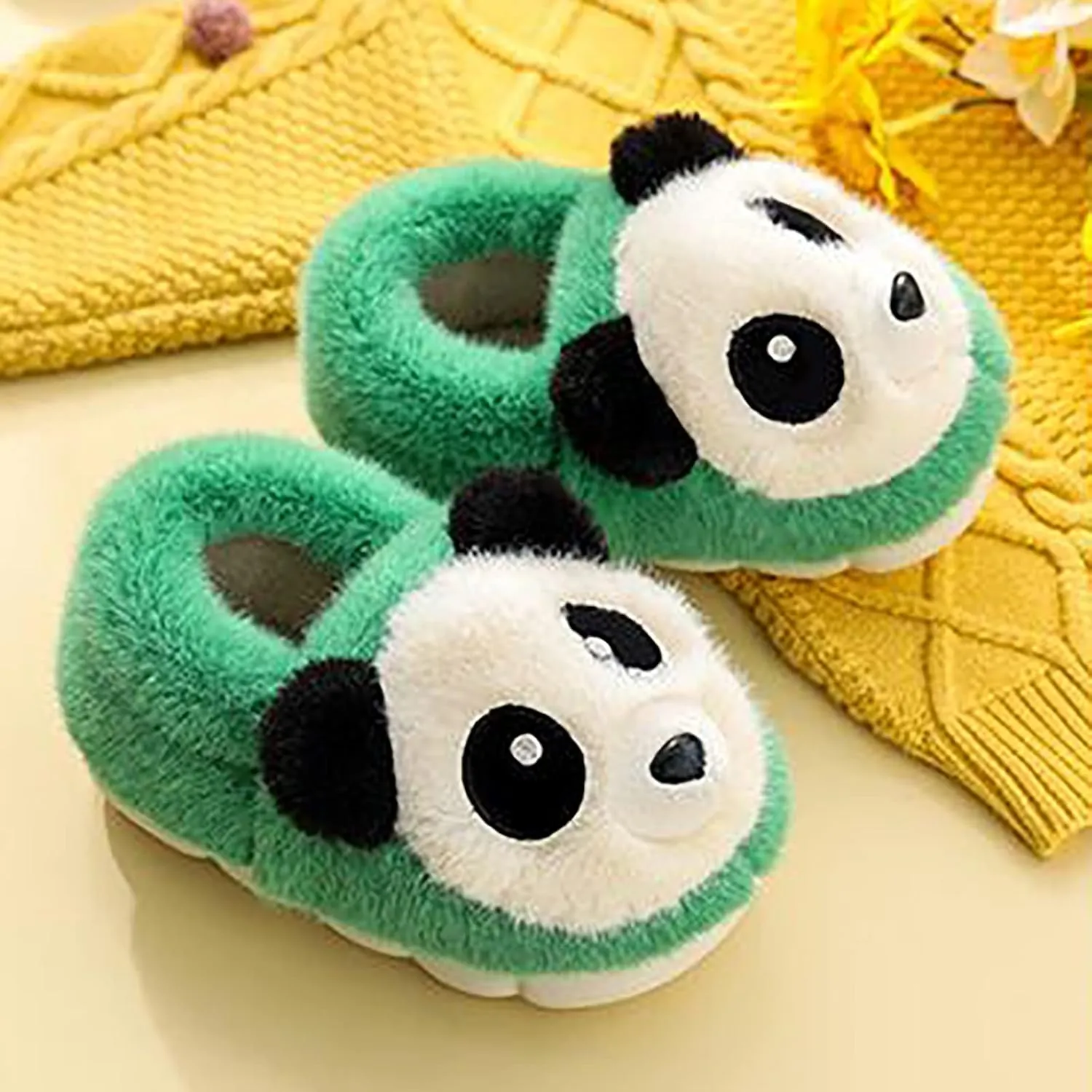 Little Kid Shoe Girl Kids Cartoon Cotton Slippers Memory Foam Comfy House Slippers Size Two Girls Slippers