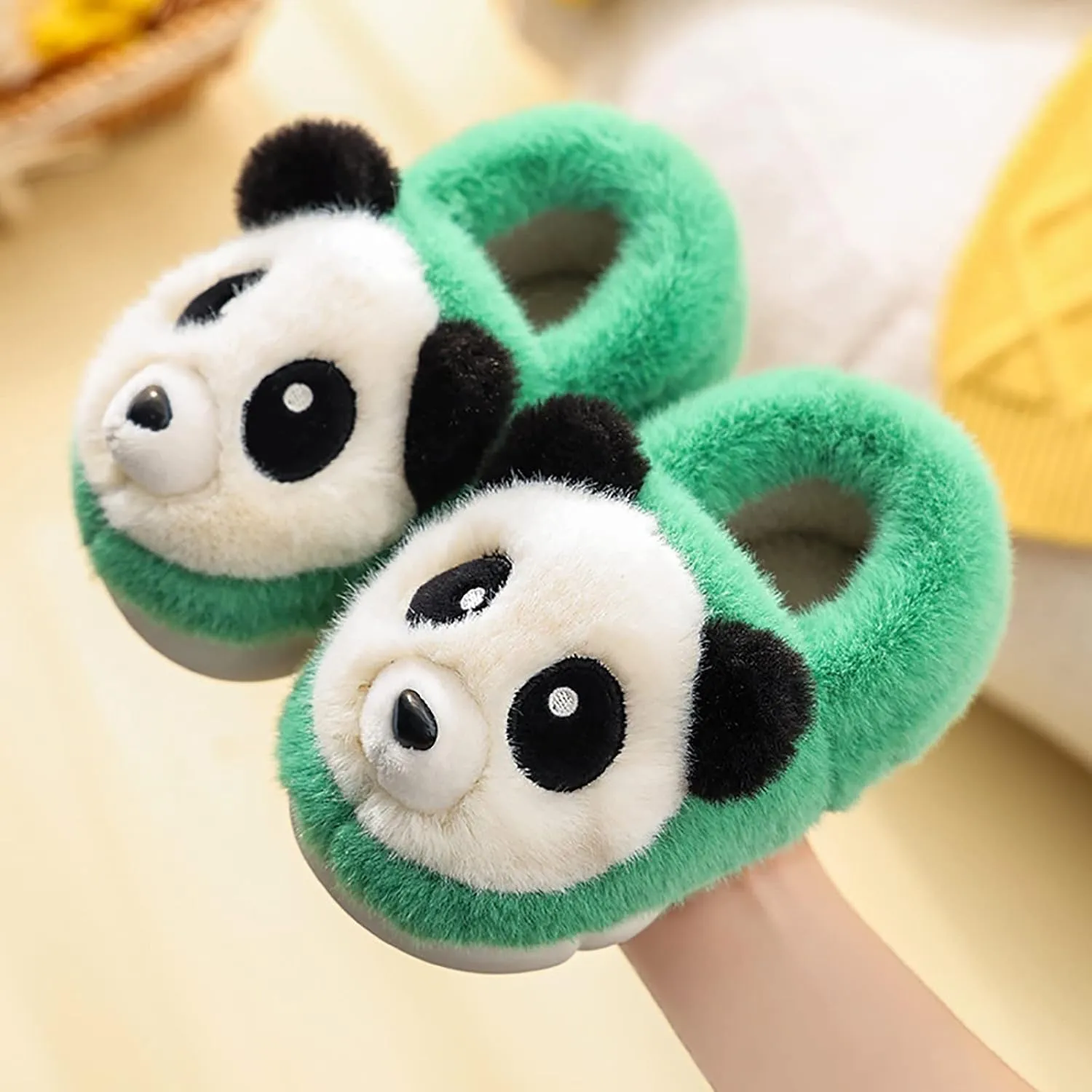 Little Kid Shoe Girl Kids Cartoon Cotton Slippers Memory Foam Comfy House Slippers Size Two Girls Slippers