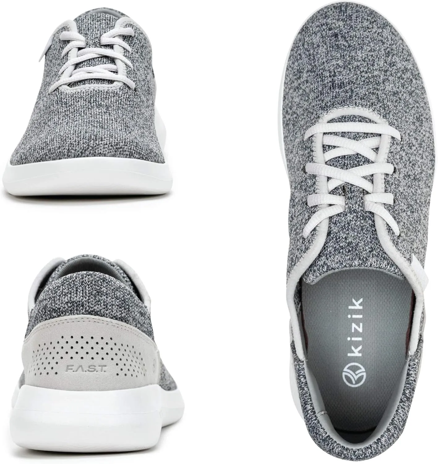 Madrid Comfortable Breathable Eco-Knit Slip On Sneakers, Convenient Hands Free Shoes | Walking Shoes for Men, Women and Elderly | Stylish for Athleisure and Travel - Regular Width