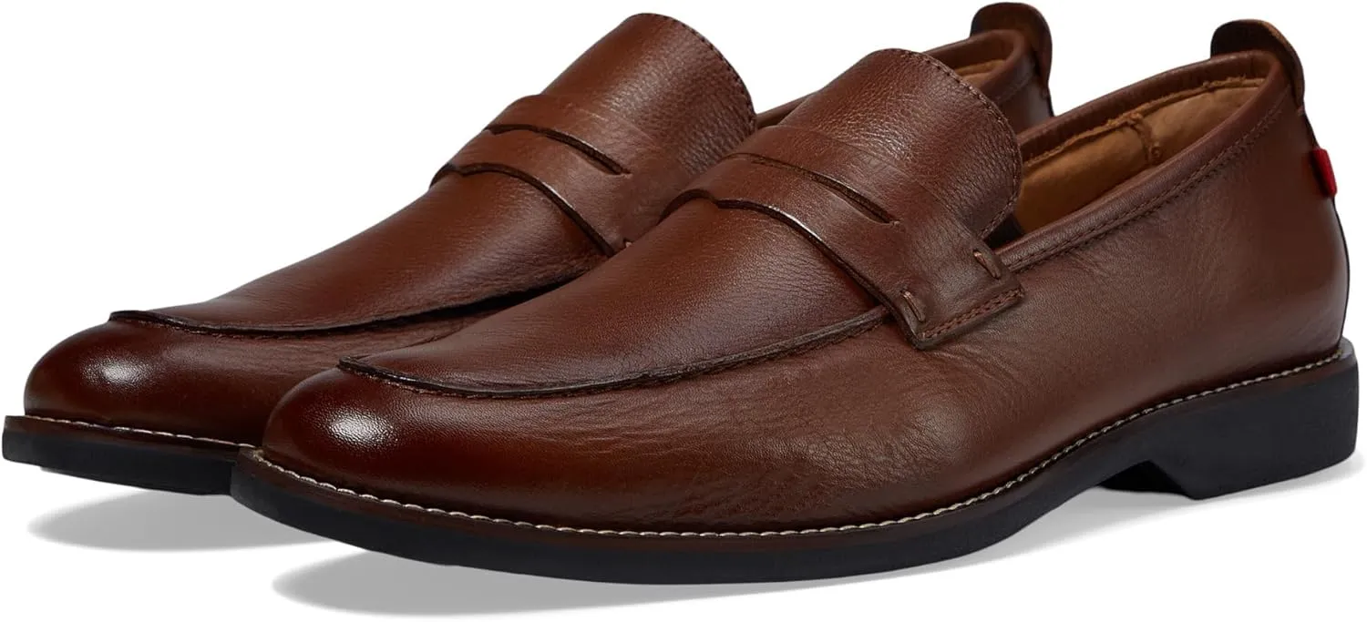 Marc Joseph New York Men's Casual Slip on Leather Penny Loafers