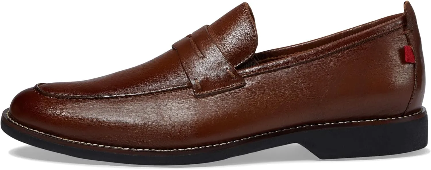 Marc Joseph New York Men's Casual Slip on Leather Penny Loafers