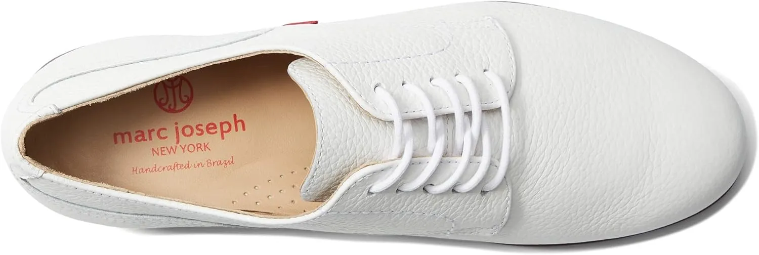 Marc Joseph New York Womens Golf Genuine Leather Made in Brazil Pacific Lace up Fashion Shoe Moccasin