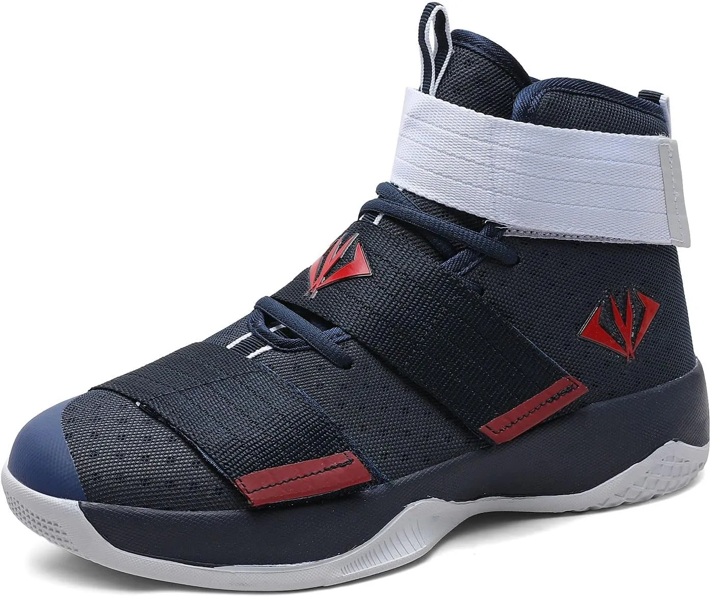MAUGELY Men's Women's Breathable Basketball Shoes Students Sports Causal Outdoor Non-Slip Sneakers for Couple