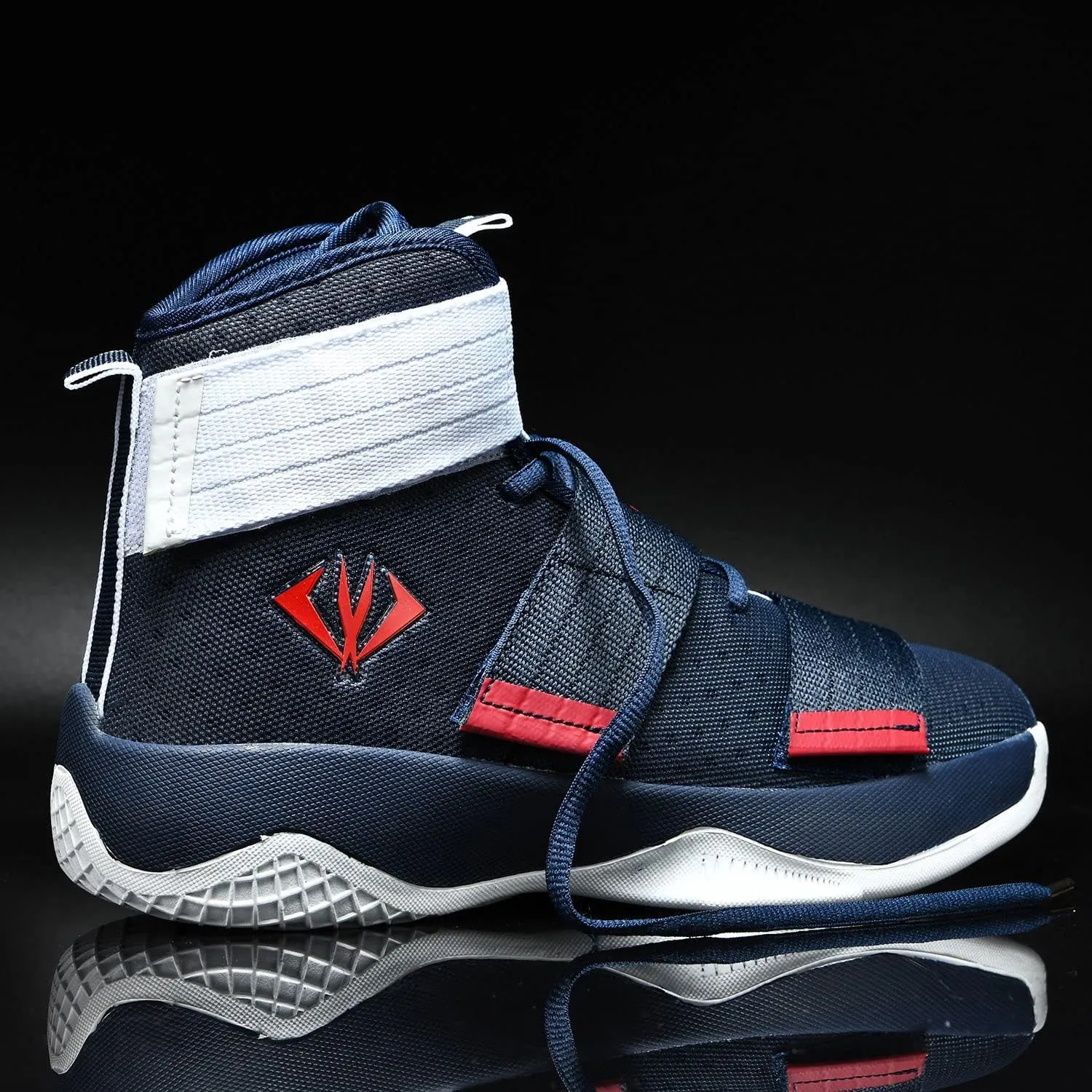 MAUGELY Men's Women's Breathable Basketball Shoes Students Sports Causal Outdoor Non-Slip Sneakers for Couple