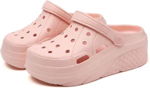 Meidiastra Women's Platform Clogs Slippers Slip On Slide Wedge Sandals for Women