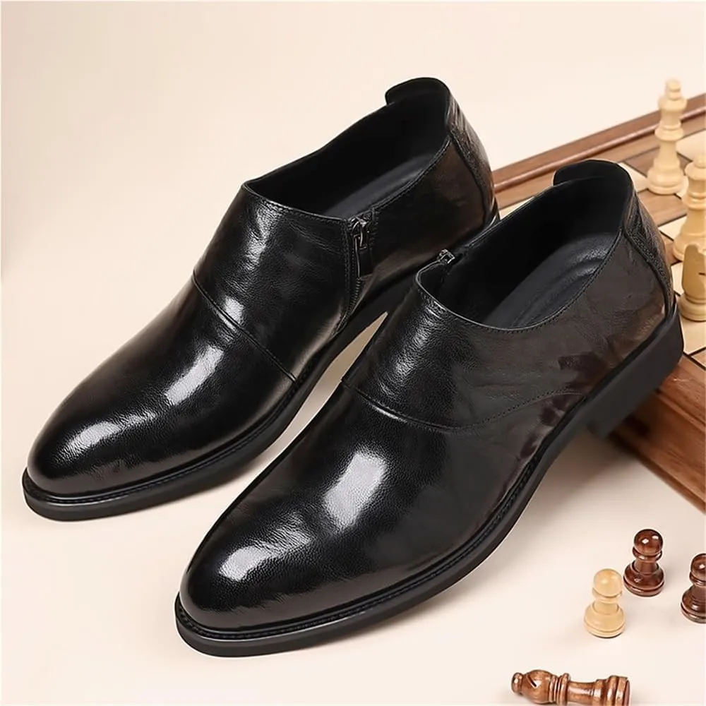 Men Italian Leather Oxford Loafers Business Formal Wedding Dress Shoes Fashion Luxury Comfortable