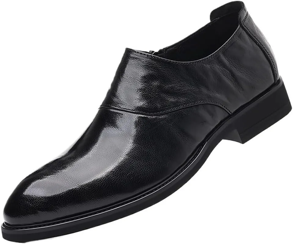 Men Italian Leather Oxford Loafers Business Formal Wedding Dress Shoes Fashion Luxury Comfortable