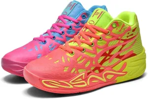 Men's Anti Slip Sports Shoes are Breathable Wear-Resistant Shock-Absorbing Rebound Basketball Boots