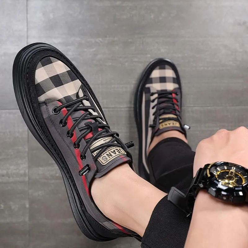 Men's Casual Walking Sneakers Breathable Athletic-Style Shoes for Daily Commute Comfort