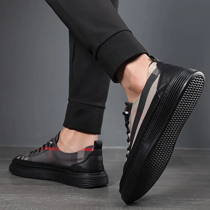 Men's Casual Walking Sneakers Breathable Athletic-Style Shoes for Daily Commute Comfort
