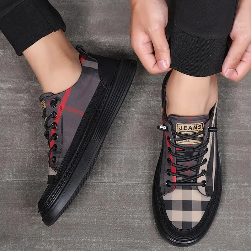 Men's Casual Walking Sneakers Breathable Athletic-Style Shoes for Daily Commute Comfort