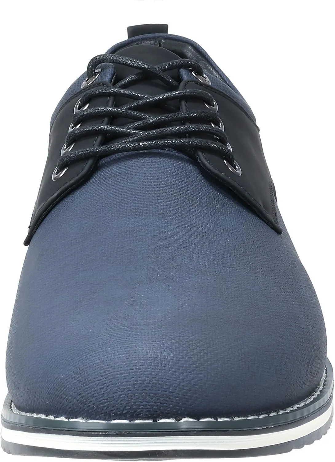 Mens Dress Shoes Casual Business Oxford Derby Orthopedic Leather Shoes Simple Lace-up Walk Loafers Flats Shoes for Men