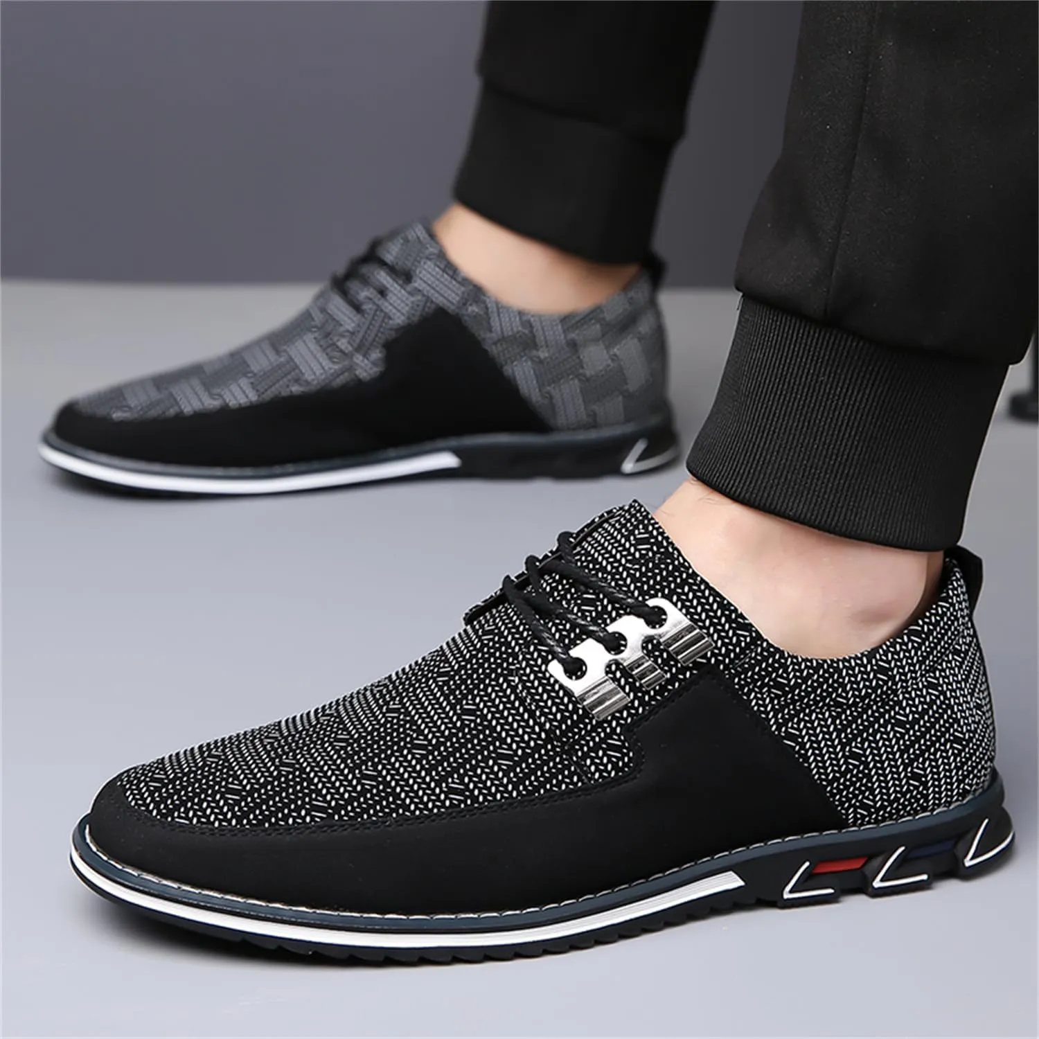 Men's Dress Shoes Comfort Soft Casual Oxford Superior Leather Sneakers Business Derby Shoe Loafers for Working Driving