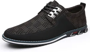 Men's Dress Shoes Comfort Soft Casual Oxford Superior Leather Sneakers Business Derby Shoe Loafers for Working Driving