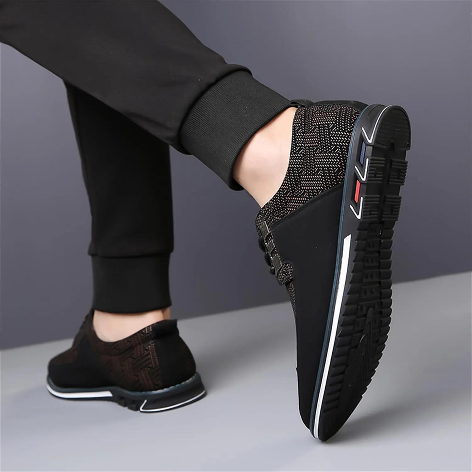Men's Dress Shoes Comfort Soft Casual Oxford Superior Leather Sneakers Business Derby Shoe Loafers for Working Driving