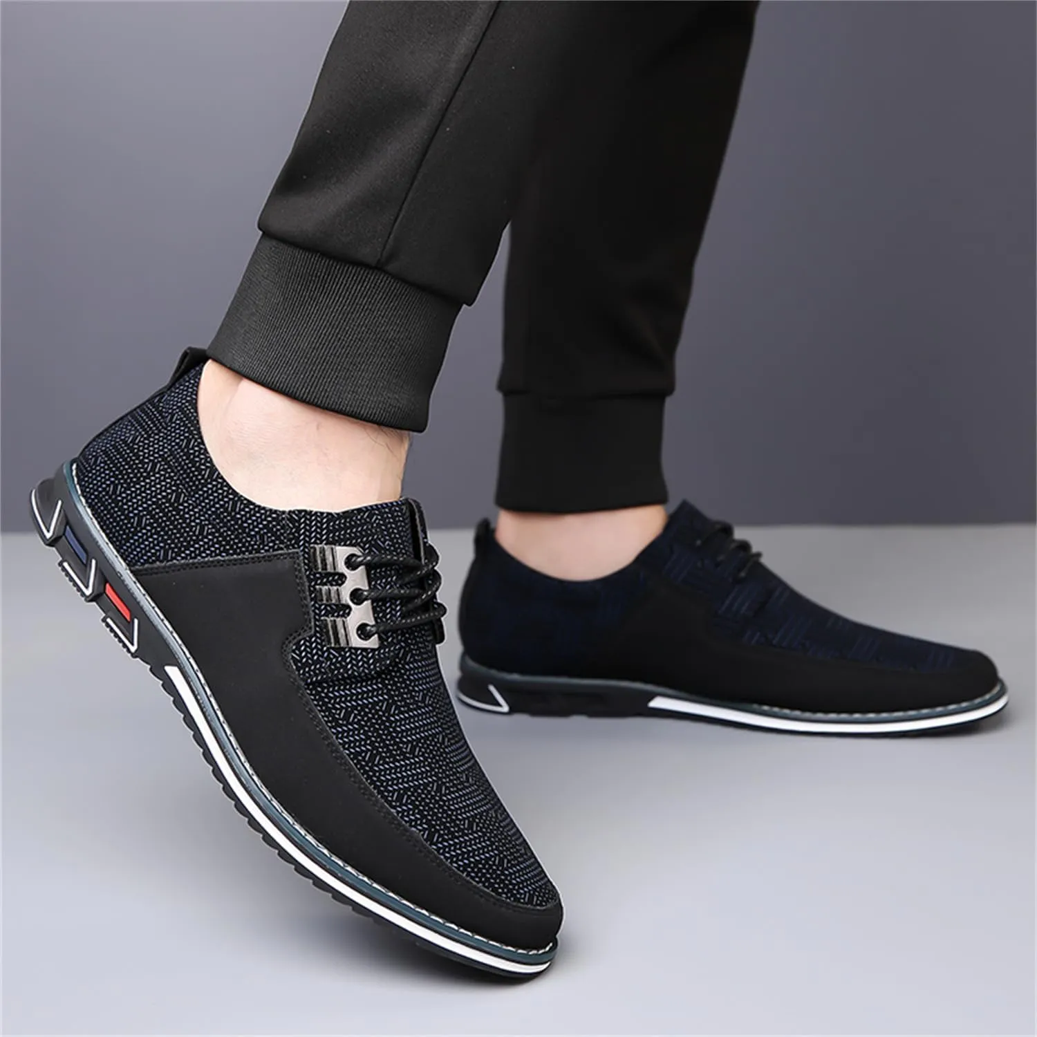 Men's Dress Shoes Comfort Soft Casual Oxford Superior Leather Sneakers Business Derby Shoe Loafers for Working Driving