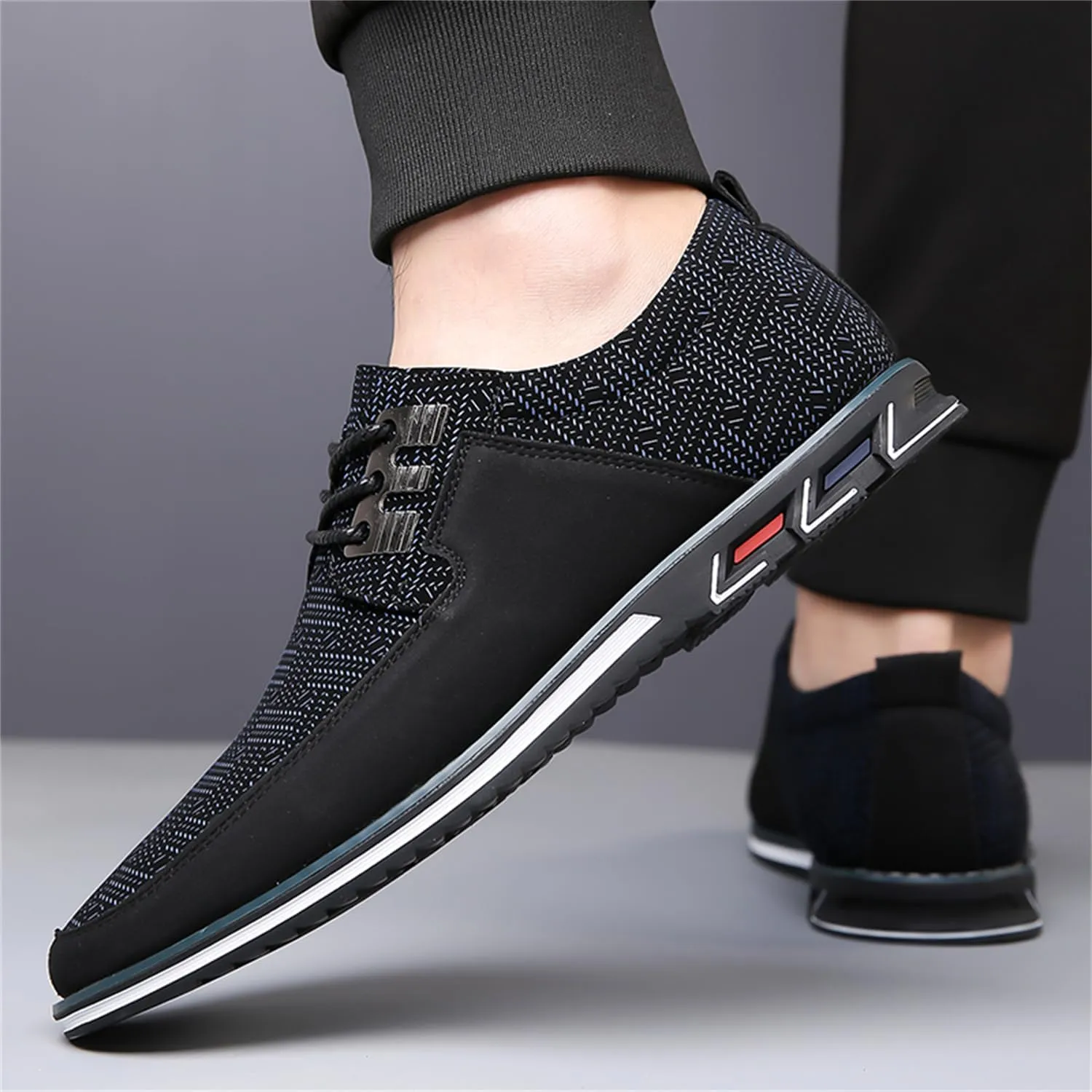 Men's Dress Shoes Comfort Soft Casual Oxford Superior Leather Sneakers Business Derby Shoe Loafers for Working Driving