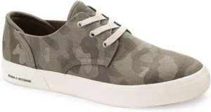 Mens Green Camouflage Metal Eyelits Cushioned Kiva Round Toe Lace-Up Sneakers Shoes 13 M