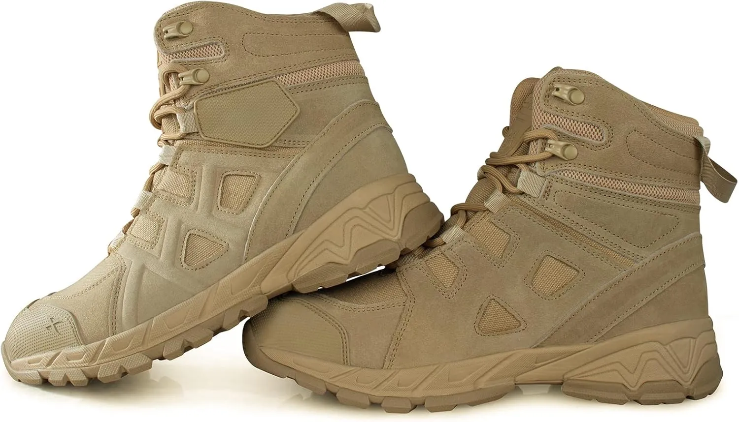 Men's Lightweight Tactical Hiking Boots Waterproof Military Outdoor Motorcycle Desert Boots Durable Comfortable for Combat Work All Season