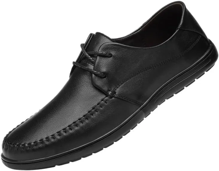 Mens Slip On Wingtip Oxford Shoes Men's Business Formal Derby Lightweight Sneakers