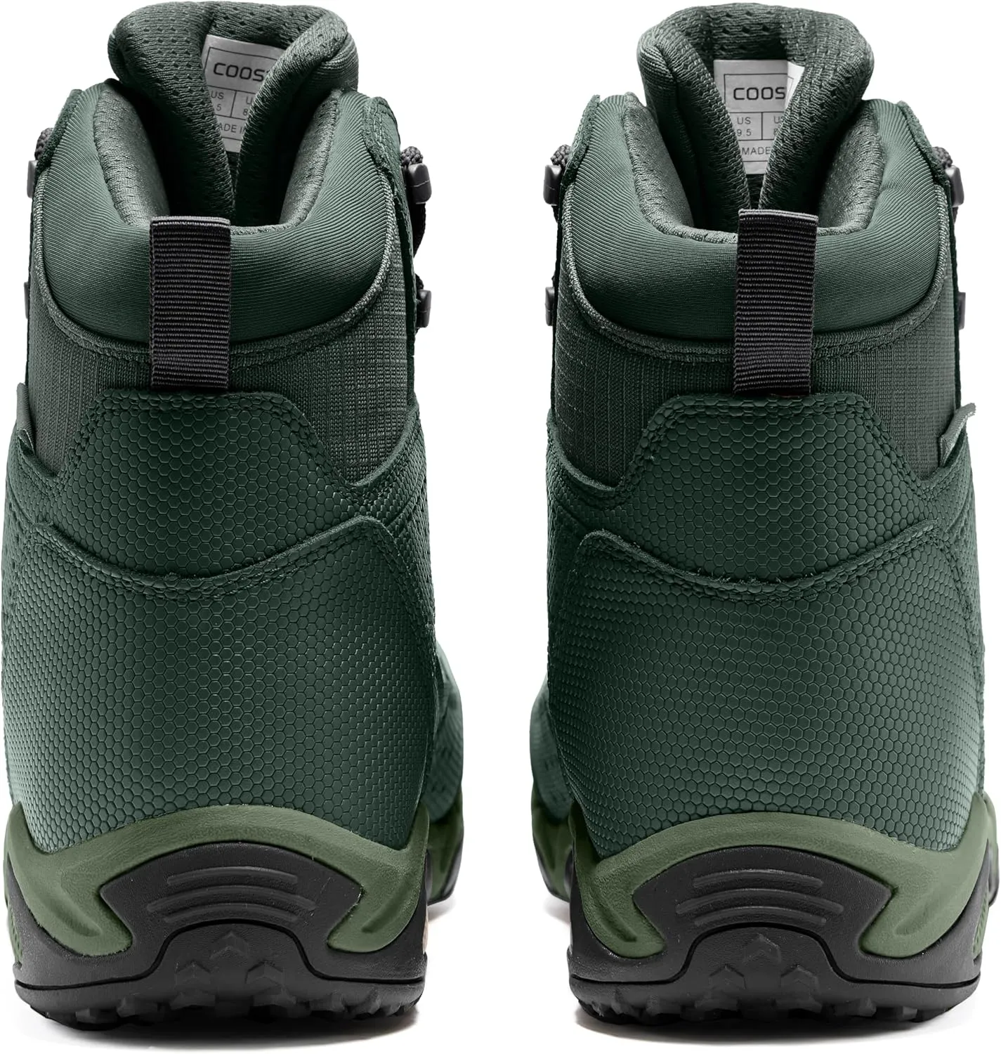 Men's Water-Resistant Work Boots Lightweight Tactical Boots Non-Slip Hiking Boots for Men