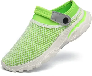 Mens Womens Garden Clogs Shoes Summer Breathable Mesh Sandals Slippers Indoor Outdoor Slippers Quick Drying Water Shoes