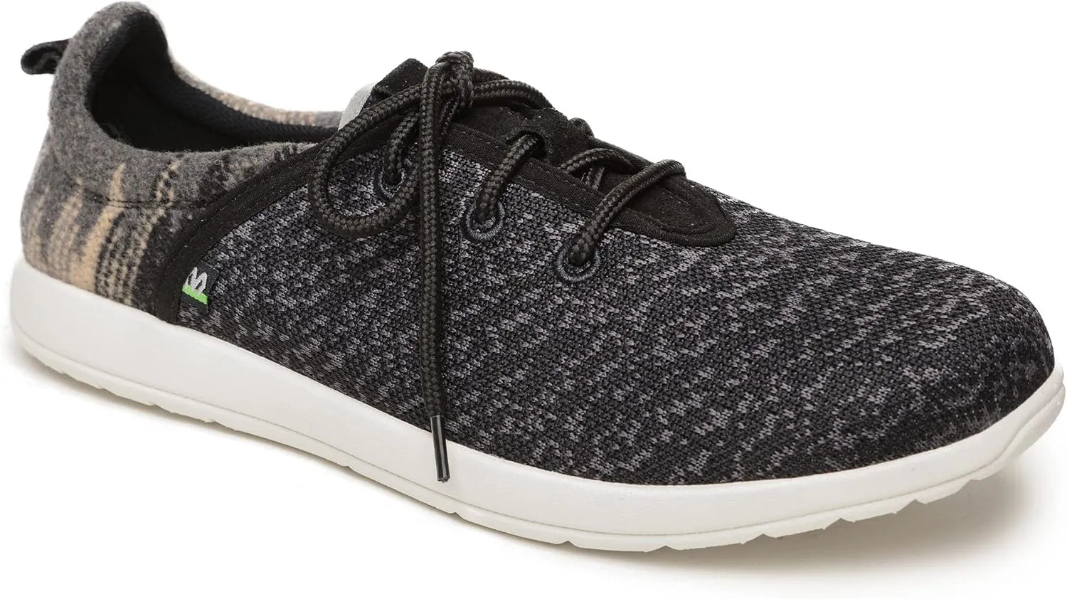Minnetonka Men’s Eco Anew - Fashion Knit Sneakers Handcrafted with EcoPlush Recycled Insole, 100% Recycled Breathable Mesh Lining and Laces, 70% Sugarcane Sole, and Fabric Upper