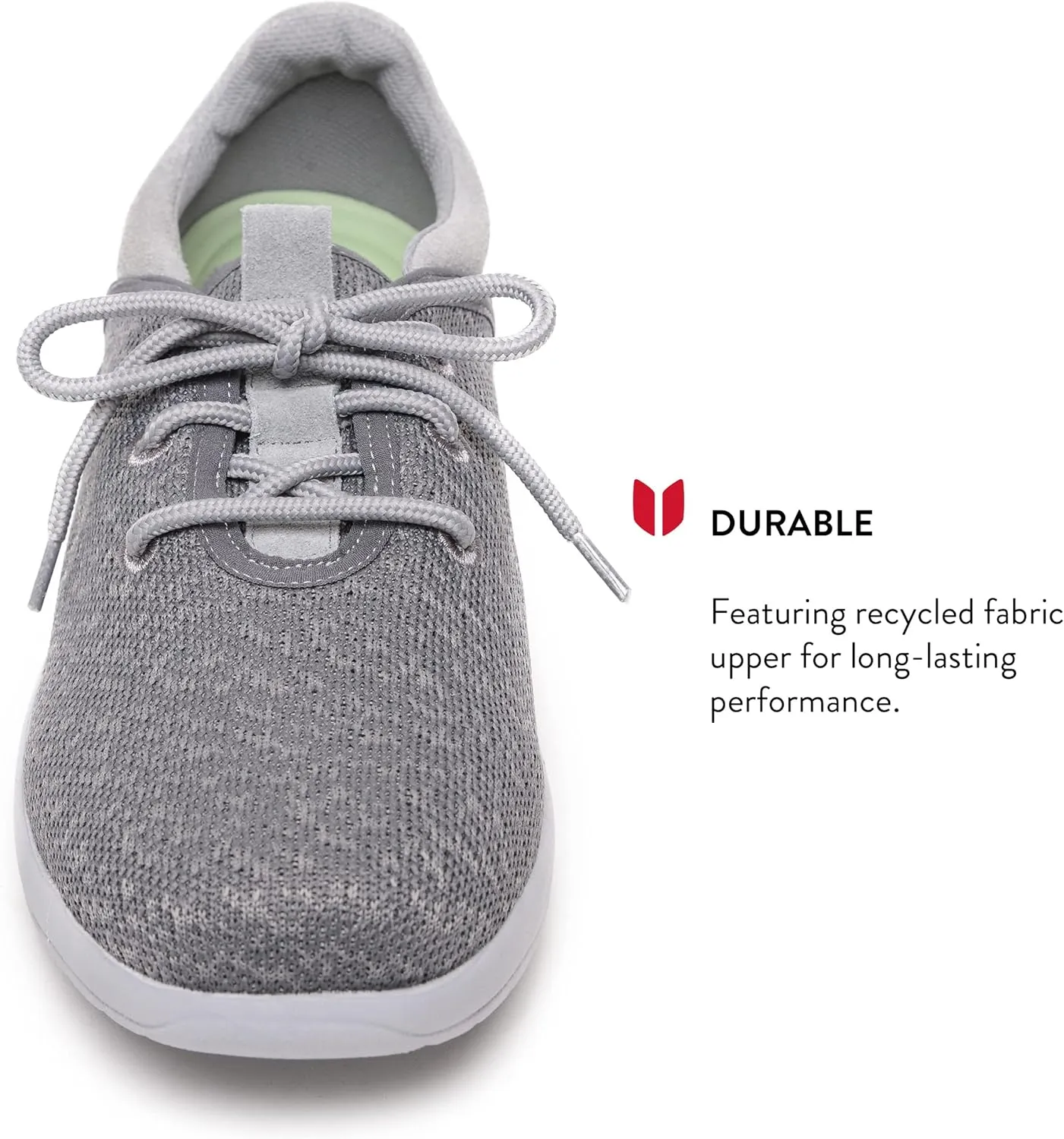 Minnetonka Men’s Eco Anew - Fashion Knit Sneakers Handcrafted with EcoPlush Recycled Insole, 100% Recycled Breathable Mesh Lining and Laces, 70% Sugarcane Sole, and Fabric Upper