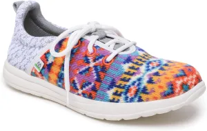 Minnetonka Women’s Eco Anew-Knit Casual Sneakers, Orange Sunset, 7.5 M