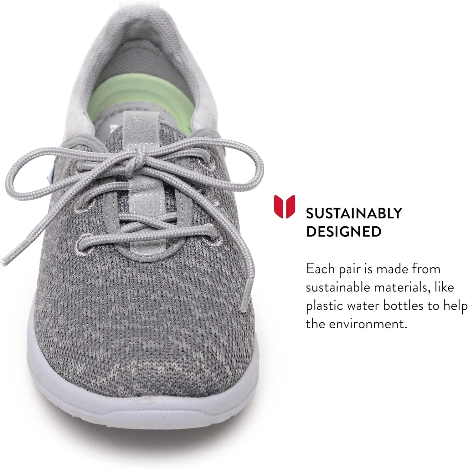 Minnetonka Women’s Ecowise Anew-Knit Casual Sneakers