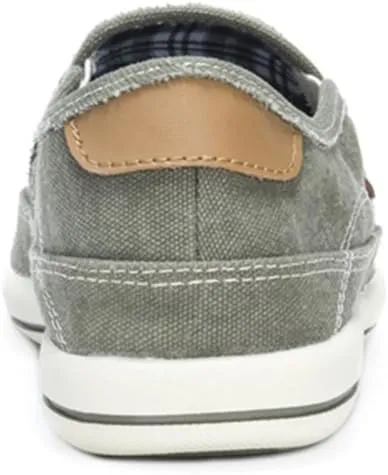 MUK LUKS Men's Otto Shoe-Khaki Green Boat