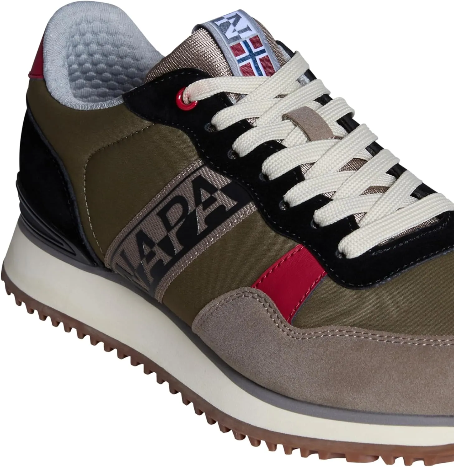 Napapijri Green Polyester Men's Sneaker