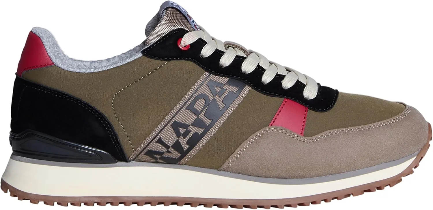 Napapijri Green Polyester Men's Sneaker