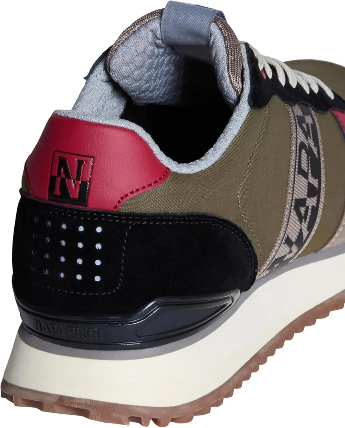 Napapijri Green Polyester Men's Sneaker