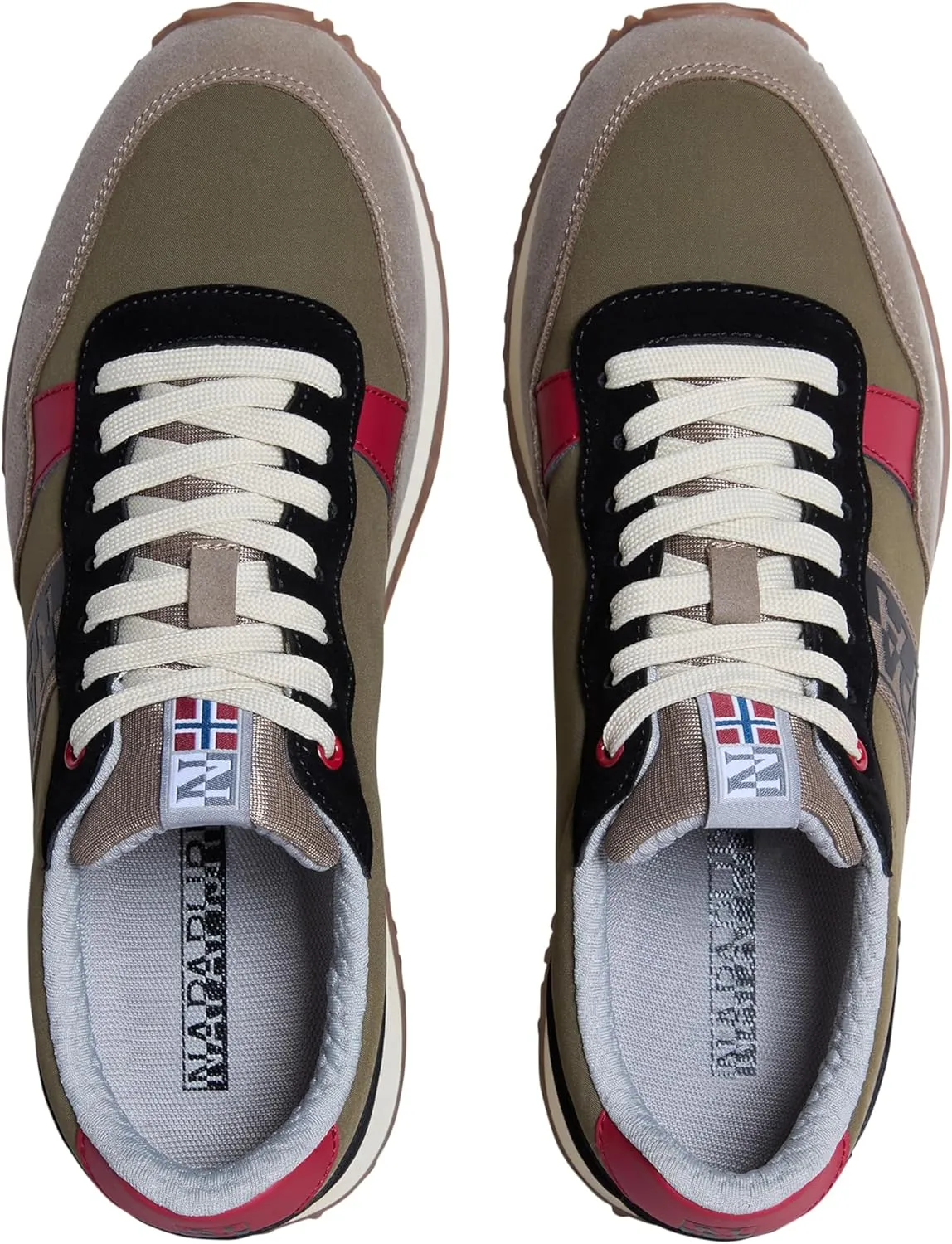 Napapijri Green Polyester Men's Sneaker